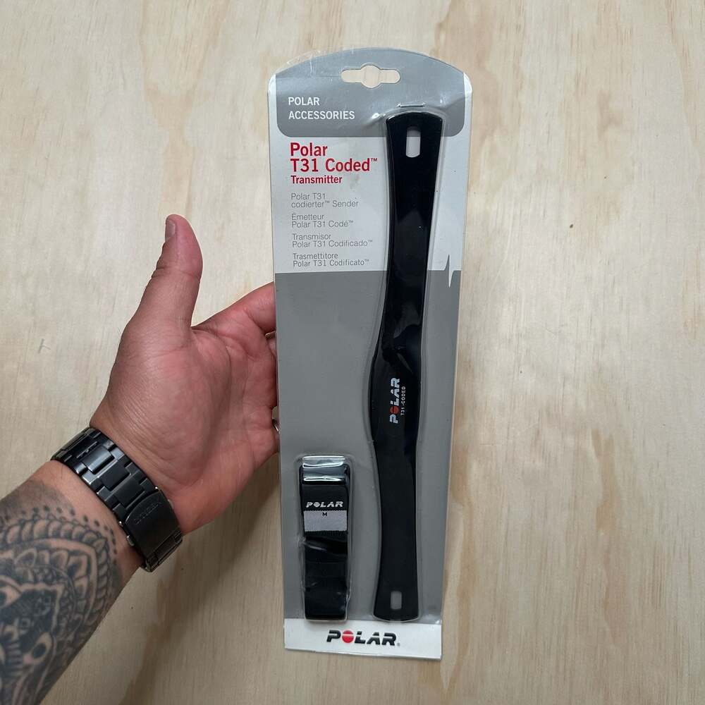 Polar T31 Coded Transmitter and Elastic Strap Set Size Medium